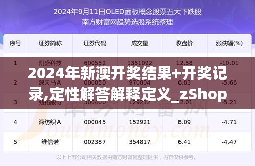 新澳开奖结果与质量释义解释落实的未来展望